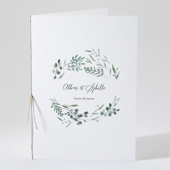 Livret de messe mariage Bouquet provençal réf.N491273