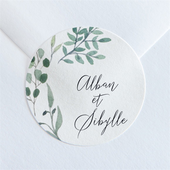 Sticker mariage Bouquet provençal réf.N360246