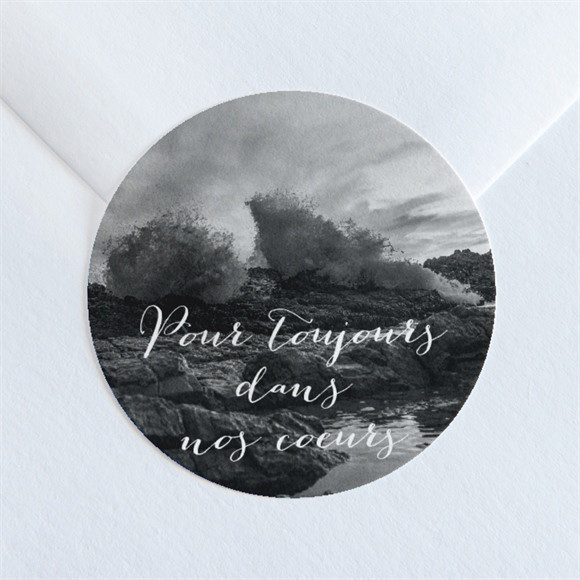 Stickers décès Songes réf.N360255