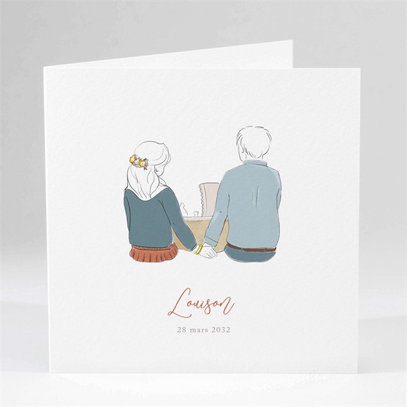 Faire-part naissance Tendre Tribu réf.N451246