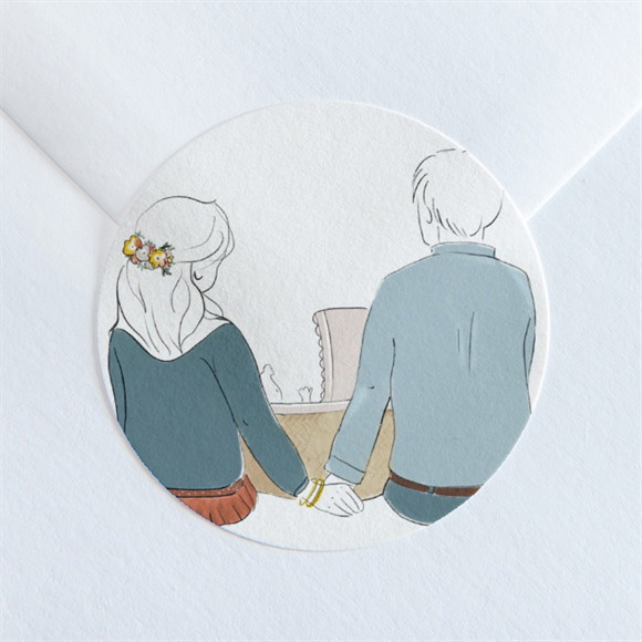 Sticker naissance Tendre Tribu réf.N360258