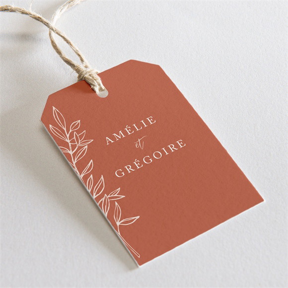 Etiquette mariage Jolie Esquisse réf.N291365