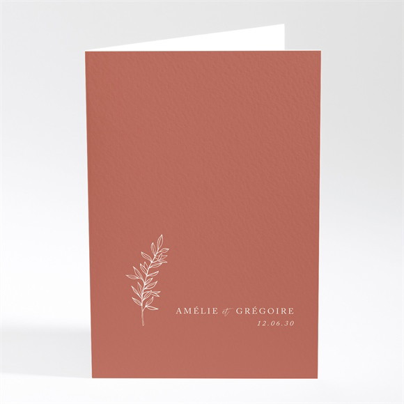 Menu mariage Jolie Esquisse réf.N401841