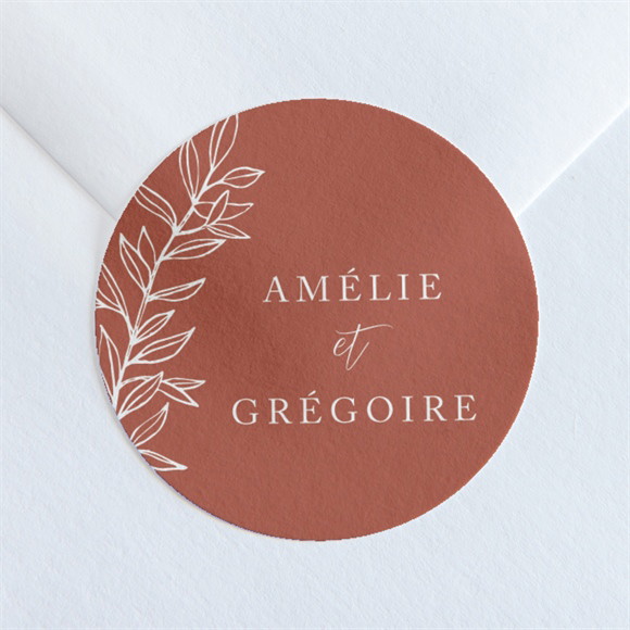 Sticker mariage Jolie Esquisse réf.N360238