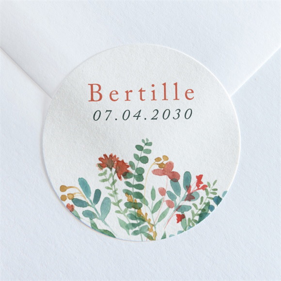 Sticker naissance Profusion réf.N360266