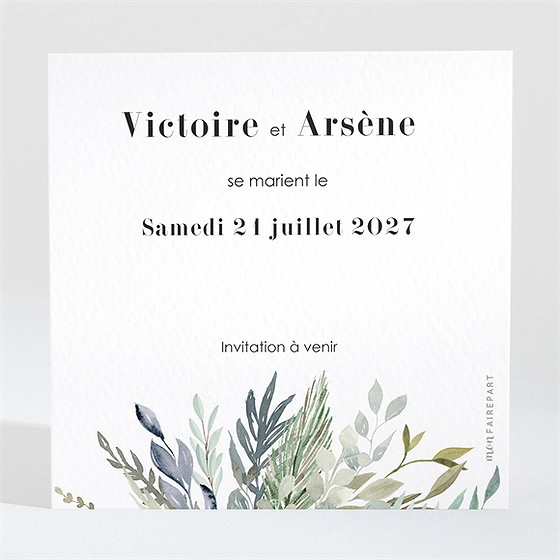 Save the Date mariage délicatesse d’aquarelle