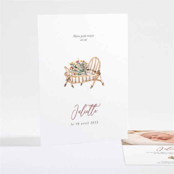 Faire-part naissance Mon petit Couffin réf.N25136
