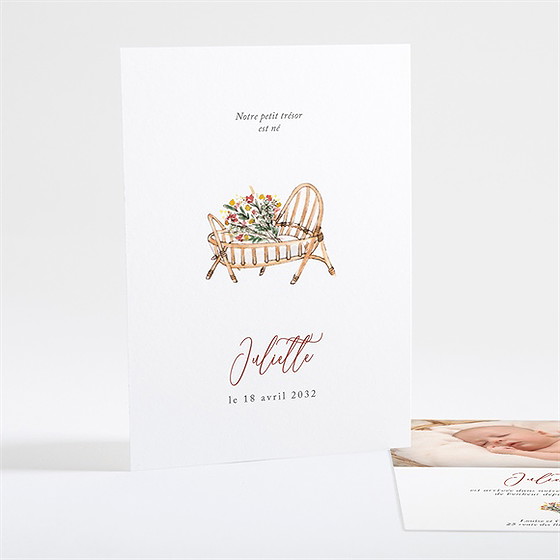 Faire-part naissance mon petit couffin