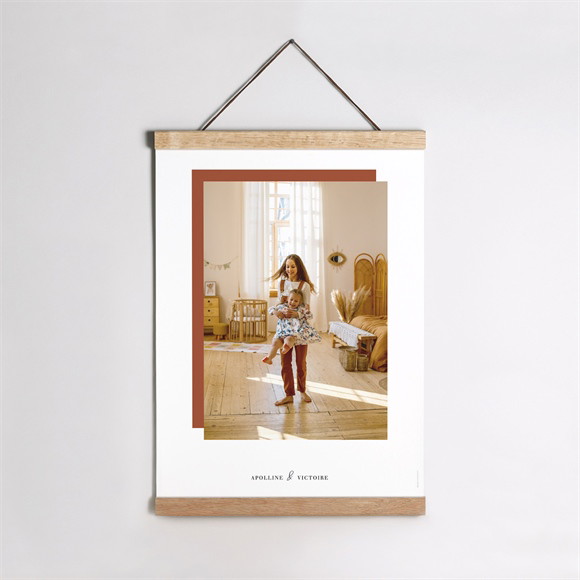 Affiche naissance Sceau étoilé réf.N26006