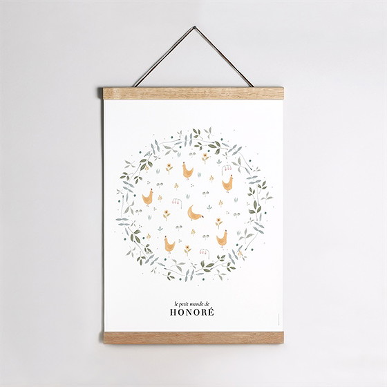 Affiche naissance la joyeuse bande