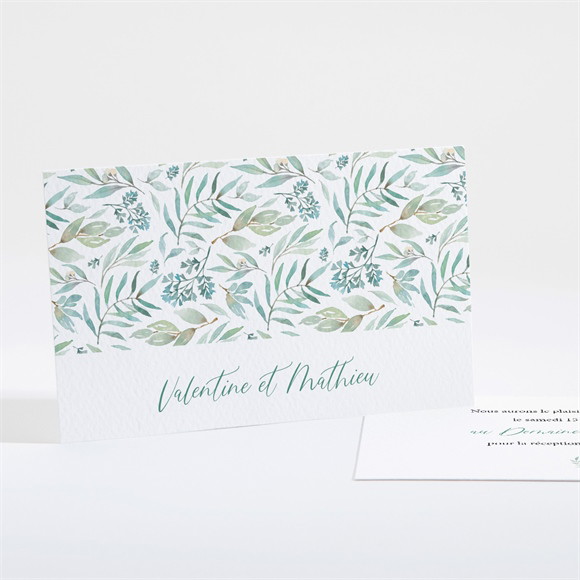 Carton d'invitation mariage Délicat réf.N161191