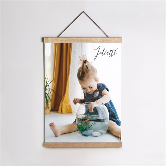 Affiche naissance Follement réf.N26011