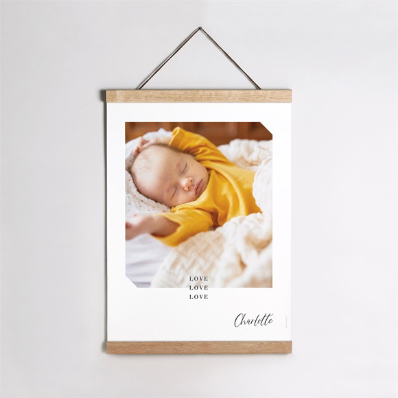 Affiche naissance Mon petit Pola réf.N26016