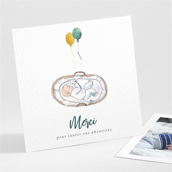 Remerciement naissance bel endormi