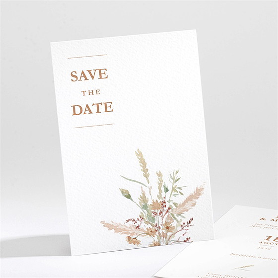 Save the Date mariage douceur estivale