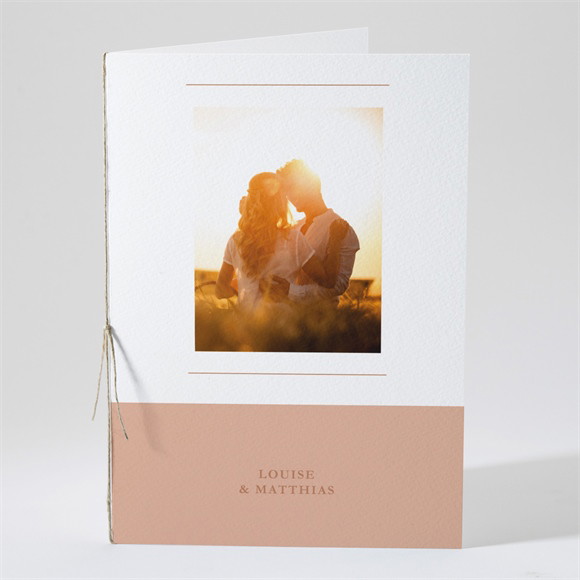 Livret de messe mariage Douceur Estivale réf.N491279