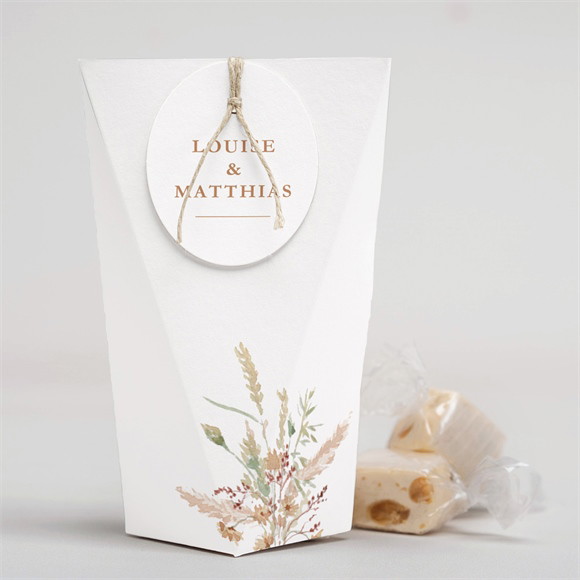 Boîte surprise mariage Douceur Estivale réf.N52074