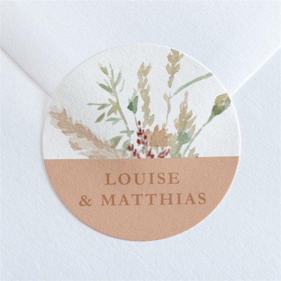 Sticker mariage Douceur Estivale réf.N360270
