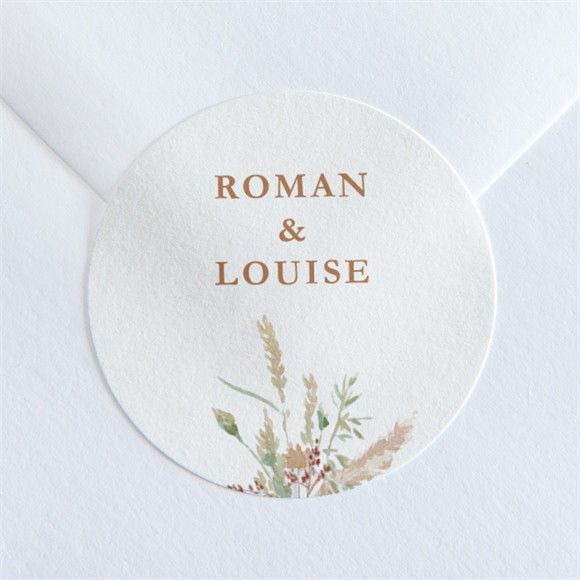 Sticker mariage Beauté Délicate réf.N360269