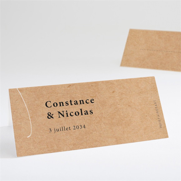 Marque-place mariage Photomaton réf.N440768