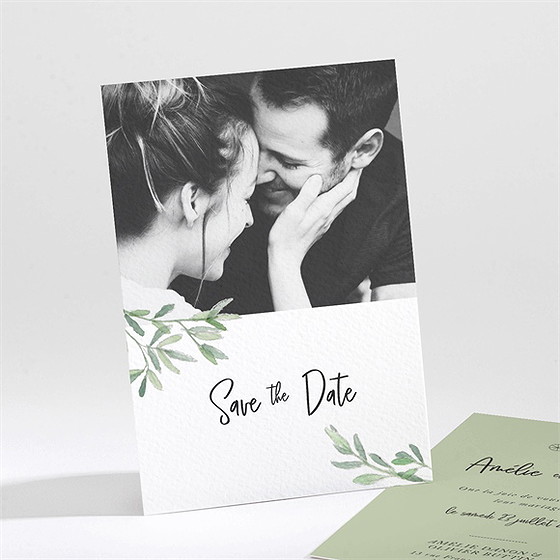 Save the date mariage sous les oliviers