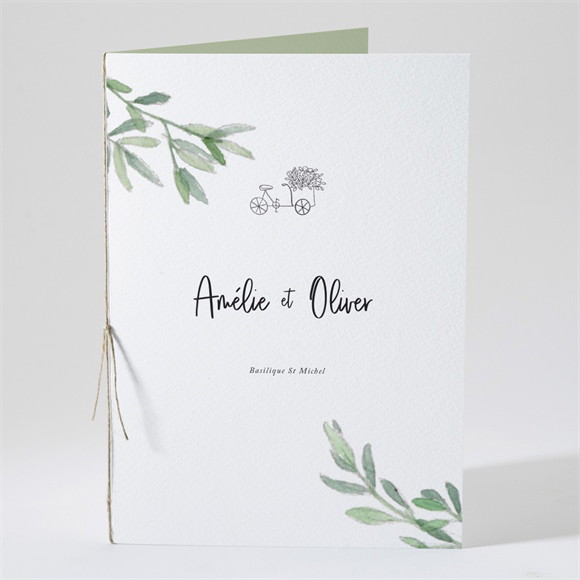 Livret de messe mariage Sous les Oliviers réf.N491282