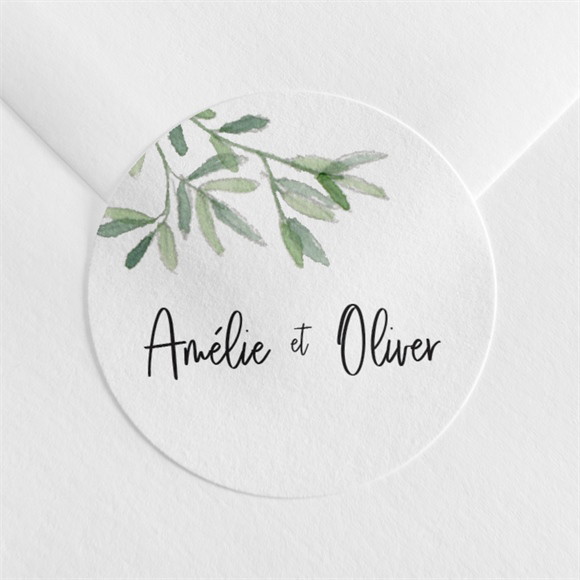 Sticker mariage Sous les Oliviers réf.N360276