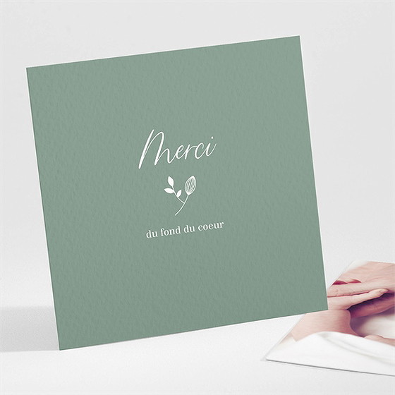 Remerciement naissance lumineux