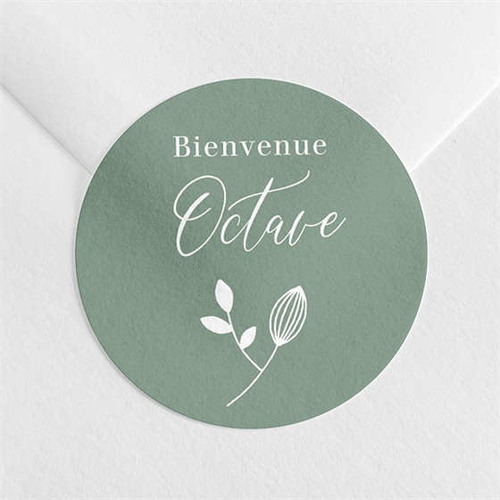 Sticker naissance lumineux