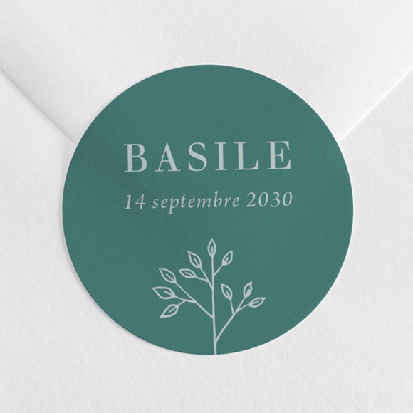 Sticker naissance Tendre Pousse réf.N360284