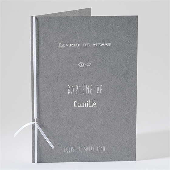Livret de messe baptême en symboles