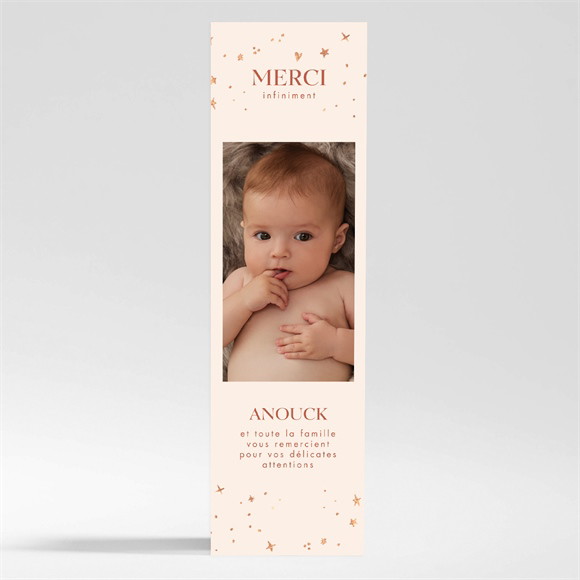 Remerciement naissance Mon Etoile réf.N200391