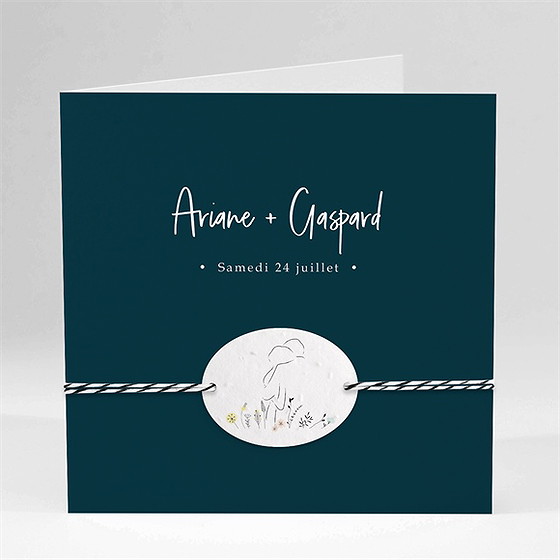 Faire-part mariage belle idylle