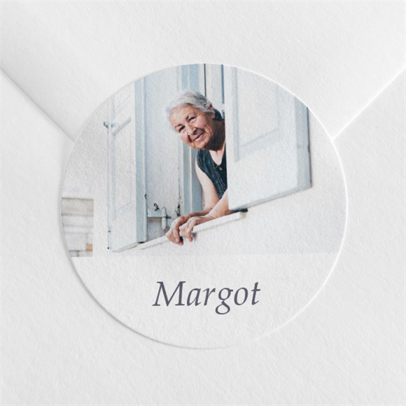 Stickers décès Belle Nostalgie réf.N360308