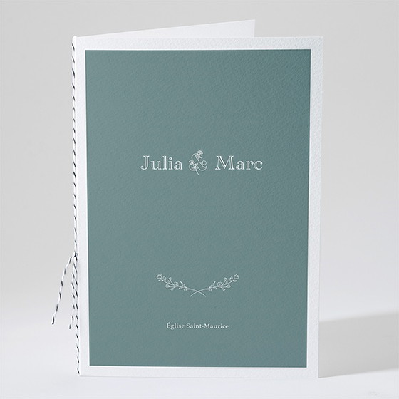 Livret de messe mariage let love grow