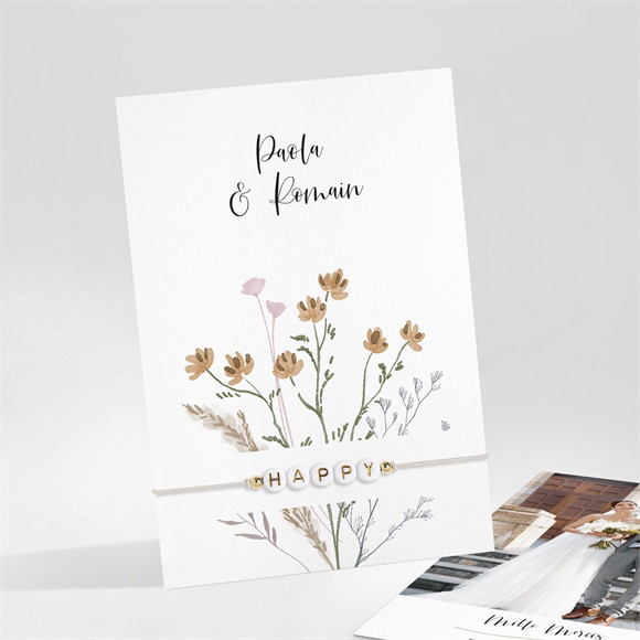 Remerciement mariage Complicité Bracelet réf.N211393