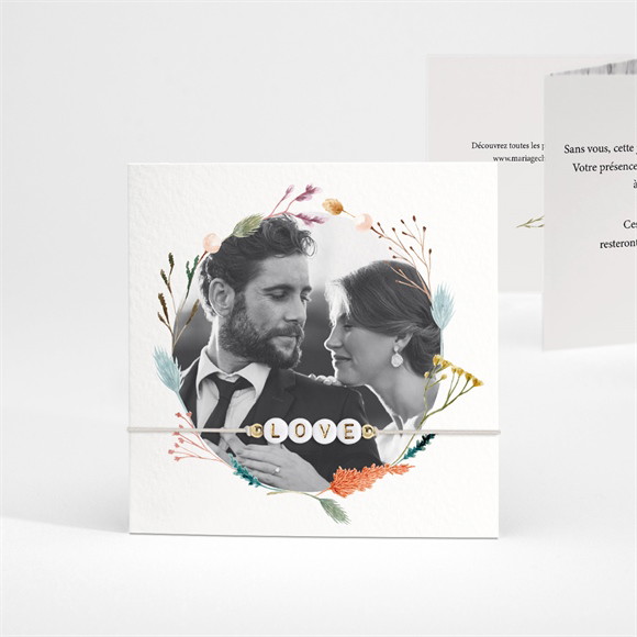 Remerciement mariage Art Champêtre Bracelet réf.N83146