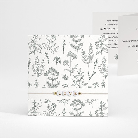 Faire-part mariage Love & Co réf.N83145