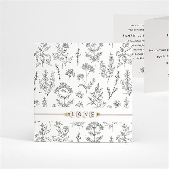 Faire-part mariage love & co