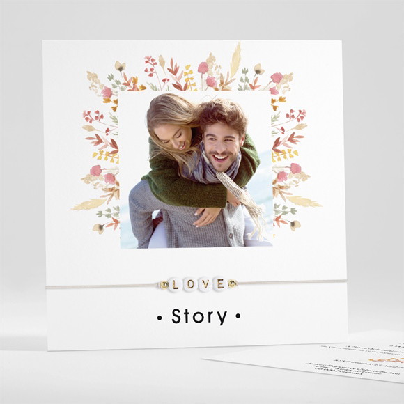 Faire-part mariage Incandescent réf.N351220