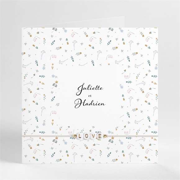 Faire-part mariage Notre sweet Love réf.N451254