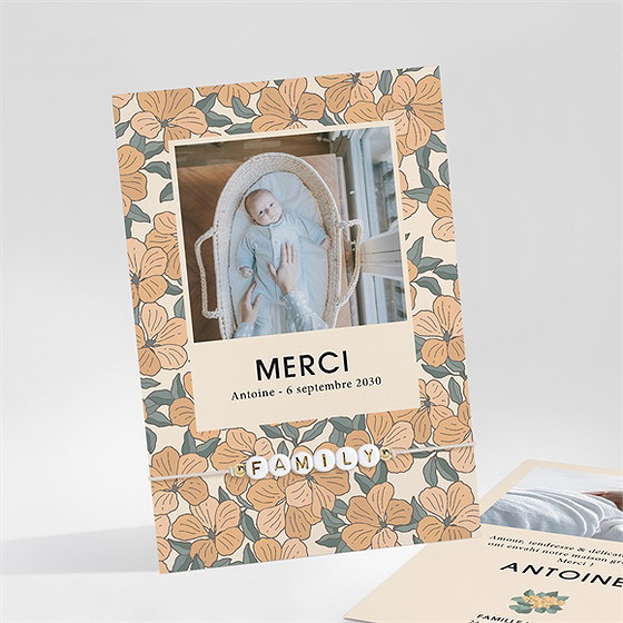 Remerciement naissance tendre love bracelet