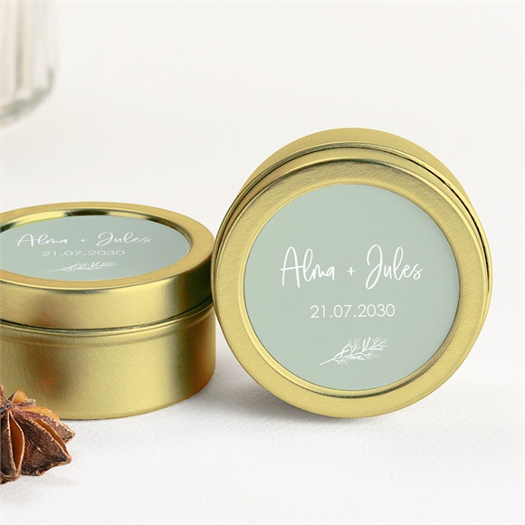 Bougie mariage Beauté à fleurir réf.N360336