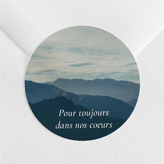 Stickers décès oraison