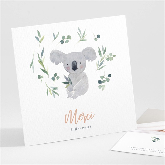 Remerciement naissance Mon koala réf.N301340