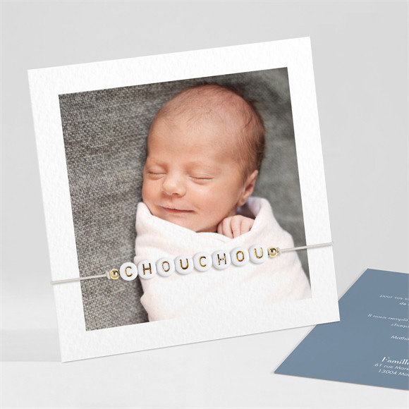 Remerciement naissance Moderne et tendance Bracelet réf.N301346