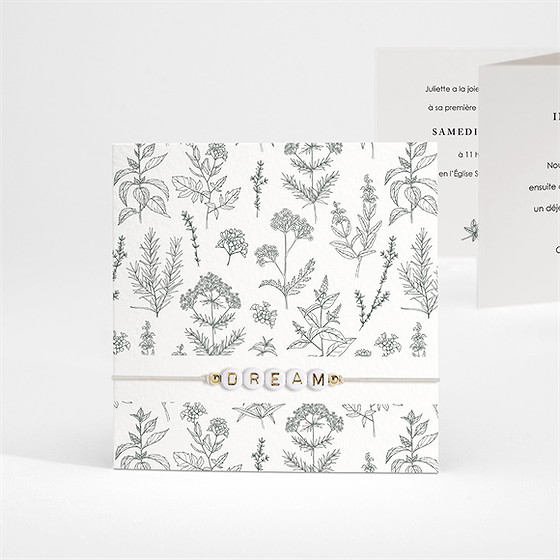 Faire-part communion rayonnement