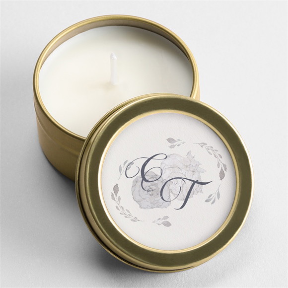 Bougie mariage Tourbillon sentimental réf.N360365