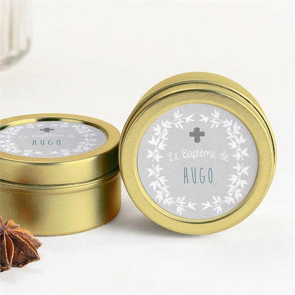 Bougie baptême Découpe originale réf.N360384