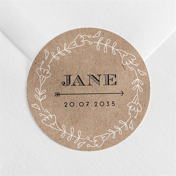 Sticker baptême belle histoire sacrée